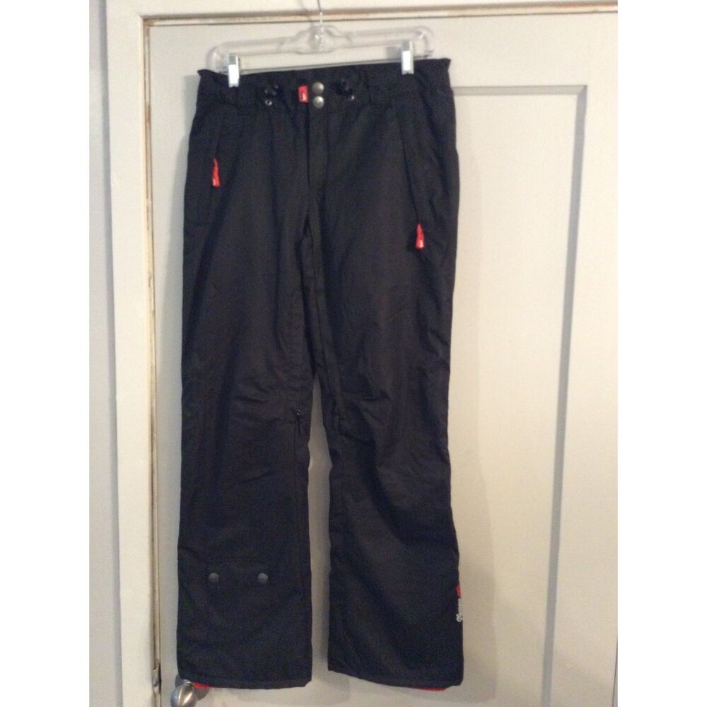 Morrow Snowboard Pants Mens Black Size Small Waterproof Breathable 5000mm